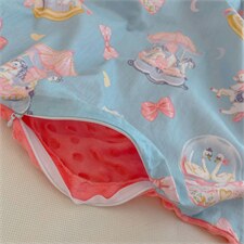 2024新款-40支贡缎3D豆豆绒被套毯四季款旋转木马，床品套件被套，格格屋家纺（原汀滢家纺）