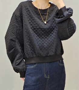 【现货】秋新品韩版泡泡套头上衣图片