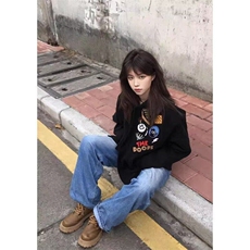 美式高街徽章字母刺绣棒球服外套男女春秋季新款潮牌情侣夹克上衣，男装夹克，星座506A