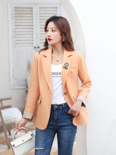 西装大衣，女装西装，缘佳美