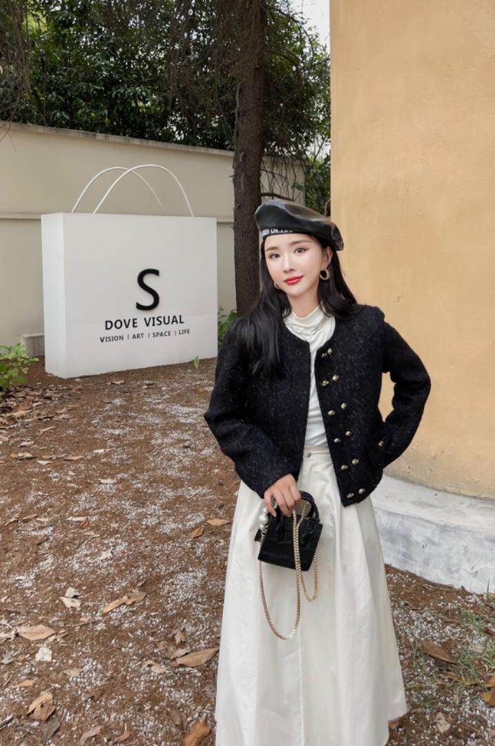 2022秋装小香风外套，其它，贻思茗