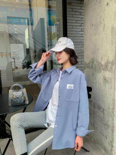 2021年春款韩版衬衫，女装衬衫，圣伊敏