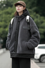 2024冬款中性羊羔绒棉服加绒百搭棉衣外套男女8336-P130控价178，男装棉衣，电商A441-1