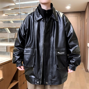 三合一冬季加厚刺绣皮棉衣男翻领棉服棉袄子潮A266-PYT0071-P120图片