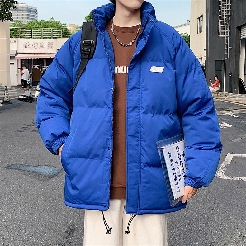 新款百搭港风设计感棉衣M065-P90控148,男装棉衣,星座717