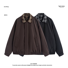 平铺~新标90白鸭绒冬季美式假两件羽绒服外套E116/P238，男装羽绒服，电商B331