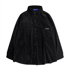 韩版复古灯芯绒衬衫男士外套春秋季宽松百搭潮流大码衬衫DX115P55，男装衬衫，电商B413-1