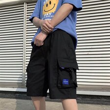 夏季2022潮流男款日系工装短裤休闲百搭学生五分裤K2581-P30，男装休闲裤，星座512-2