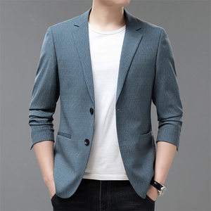 AH23165钱塘2020-3春季新款男士时尚西服简约休闲百搭外套P142