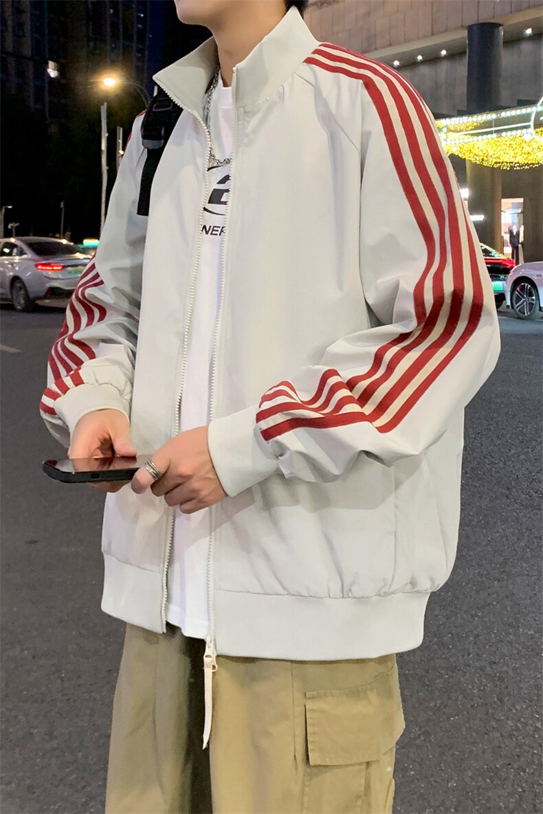 25秋季新款现货小米格立领夹克男休闲上衣外套DSA157B-J2567-P78,男装夹克,电商A157B