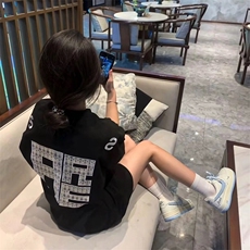 万针全刺绣工艺抖音得物高品质260克重磅纯棉双纱美式高街短袖T恤，男装T恤，电商A486