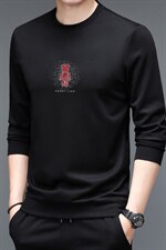 2023新款卫衣男士上衣针织衫长袖T恤P49，男装针织衫/毛衣，电商D223-1