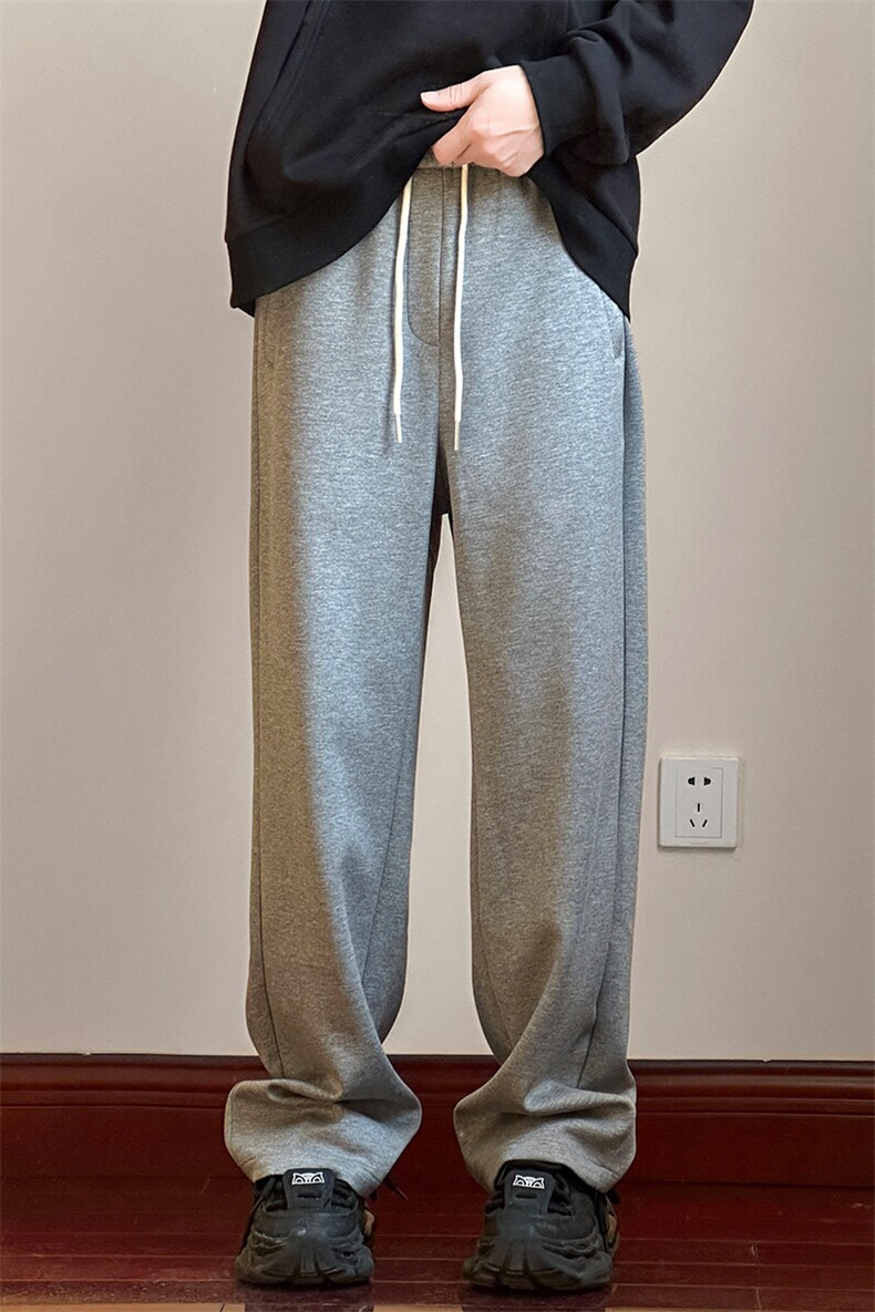 春秋新款高品质宽松休闲卫裤大码运动阔腿裤男A351-AK2442-P55,男装休闲裤,电商A351