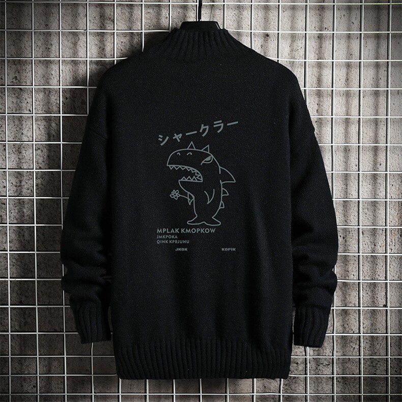 M18092-P45加绒款-P65半高领毛衣男士大码针织衫男毛线衣男线衫,男装针织衫/毛衣,电商A040A