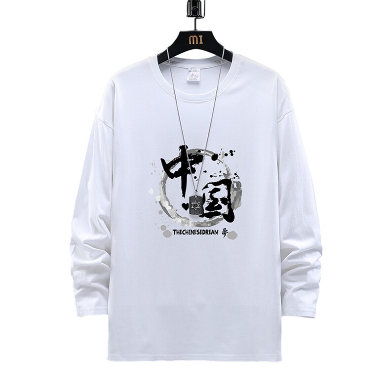 TX3134-P28纯长袖t恤男大码圆领打底衫体恤展架,男装T恤,电商A040A