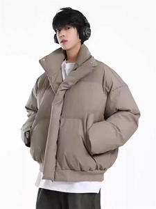 (网图)特价棉服 特批价S起 立领PU皮棉服皮棉服313B-Y665-P50图片