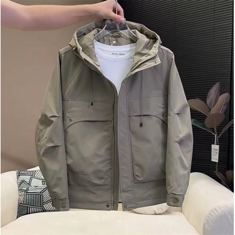 9119P105男士二棉连帽冲风衣外套，男装风衣，星座414（原B263）