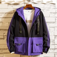 外套男2021春装新款韩版时尚潮流休闲工装夹克男jk066-P75，男装夹克，星座1206（原A206）