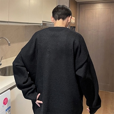 直播品质秋冬美式潮牌圆领毛衣大码针织衫毛线衣线衫MY005特P40，男装针织衫/毛衣，电商A486