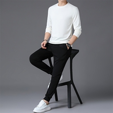 SXL9661秋冬新款男士运动套装二件套纯色P122，男装休闲套装，电商B360