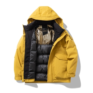 新款羽绒外套男女同款冲锋衣情侣款羽绒服控价279-613B-6806-P200图片