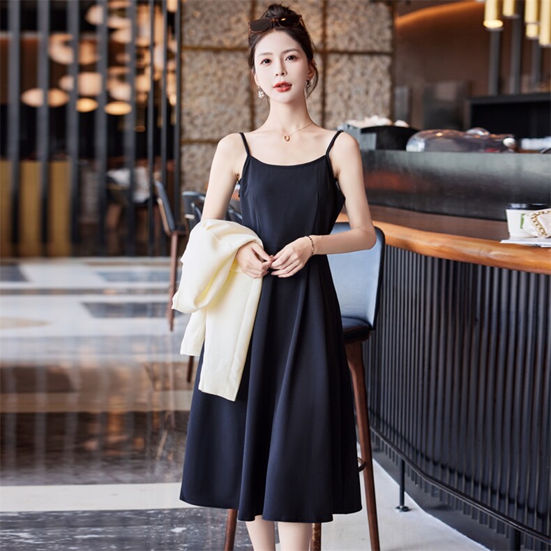 新中式西装外套吊带裙两件套1C045-2383P145K198,女装西装,红龙果