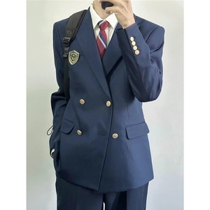 2025春秋英伦风OL职业西装套装男工装款高定时尚气质总裁高级西服图片