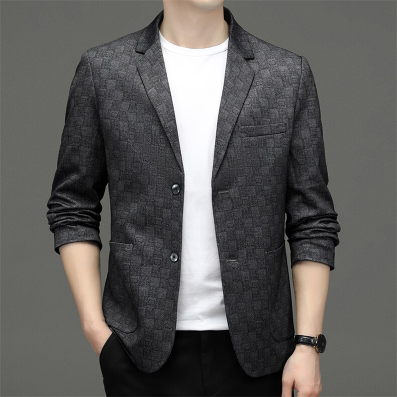 BF22607钱塘2020-2中青年男士时尚休闲帅气简约西服外套P102,男装西服,钱塘207-2