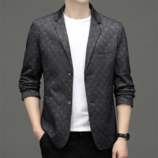 BF22607钱塘2020-2中青年男士时尚休闲帅气简约西服外套P102，男装西服，钱塘207-2