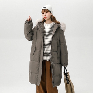 白布 港风宽松气质抗风保暖学院风棉服潮 C162-P115图片