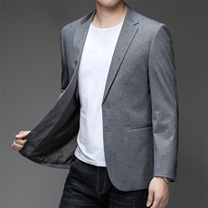 X22136-1钱塘2020-2春秋中年男士西服商务休闲百搭西装外套P142，男装西服，钱塘207-2