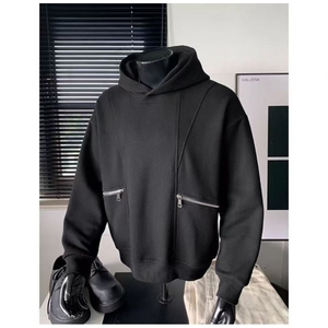 春季现货宽松套头连帽卫衣男DSA157B-W6701-P46图片