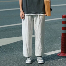 218-1-P30-BK425夏季宽松休闲裤，男装休闲裤，四季星座218-1