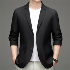 西服男装春季宽松潮流上衣小西装中青年商务单西外套YL88206-P185图片