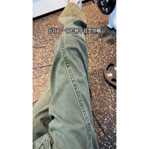 B221 美式ins高街暗黑休闲宽松做旧牛仔裤LK24400-特P52控88图片
