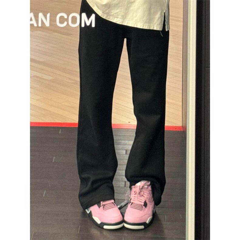 K137LL-特P30cleanfit弯刀卫裤修身直筒微喇休闲裤子,男装休闲裤,星座1007（原301D）