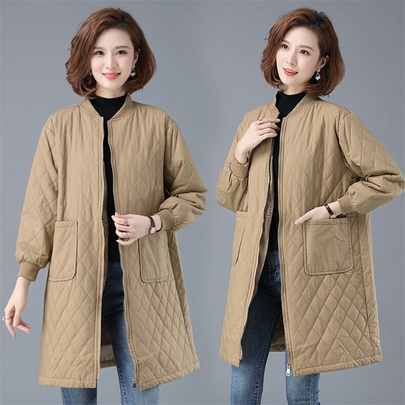 宽松优雅减龄时尚个性百搭洋气显瘦百搭柔软舒适保暖纯色棉衣/棉服，女装棉衣/棉服，小林双子