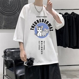Q11160-P30 春夏季七分袖t恤男大码五分袖男短袖中袖   大皂风图片