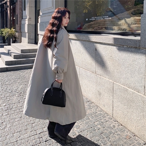 冬季新款 赫本风韩式长款风衣型羽绒服 2157  P310  K468图片