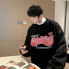 抖音供货、复合重磅360克现货圆领卫衣宽松D223A-YL2310-特P28，男装卫衣，电商019-1