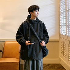 新款现货户外连帽夹克男三防冲锋衣外套JK815-P70，男装夹克，星座1204-3