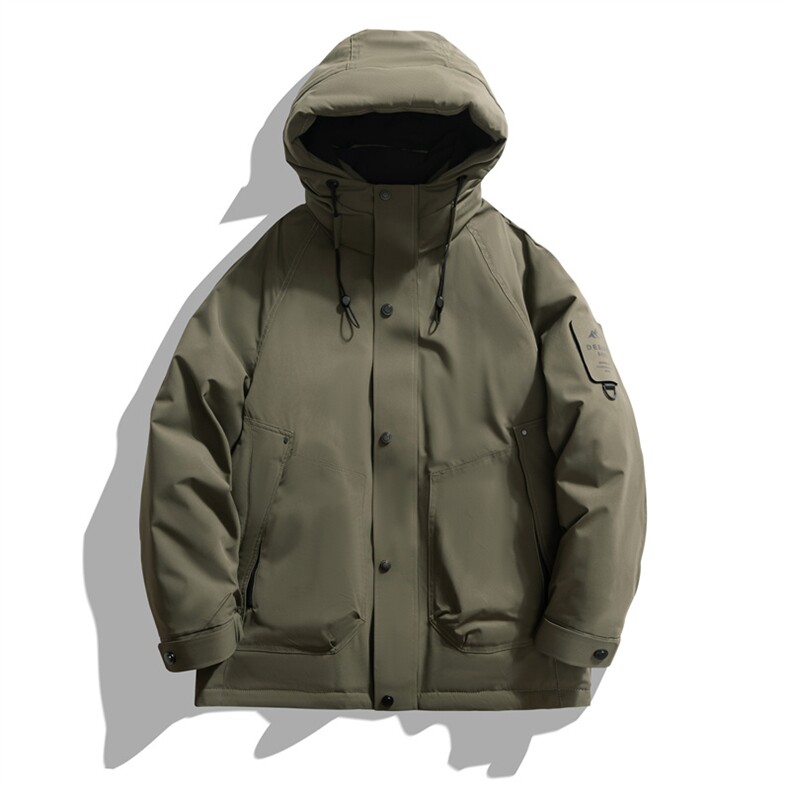 新款情侣款休闲户外90绒户外羽绒服控价279-613B-8018-P210,男装羽绒服,星座613B