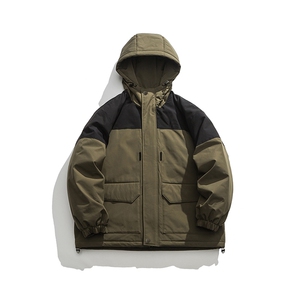 新款港风棉服大口袋宽松时尚港风青少年棉袄外套MY9305-1P-95图片