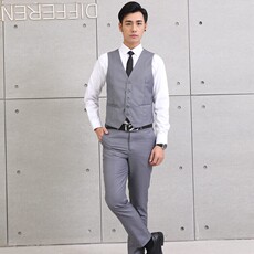 LY8588-M-M2P29马甲工作服西装伴郎服职业装大码礼服男西装马甲，男装背心/马甲，星座510A-2