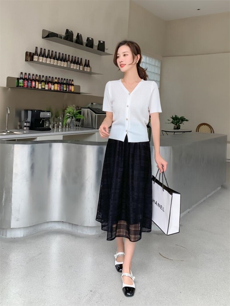 【现货】冰丝针织套装，女装职业装，艾依佳人