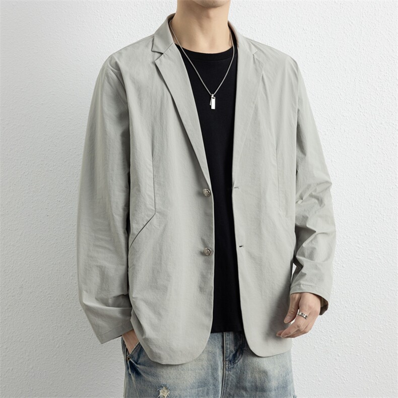 春季新款商务风西装外套男休闲西服男士西服JK02629-P83,男装西服套装,星座308B-2