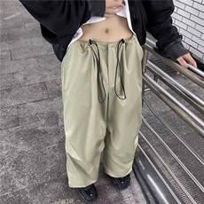休闲裤男女韩版潮流阔腿高街帅气2024春季季新款ins长裤K4715-P34，男装休闲裤，星座412-2