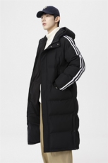 团服班服外贸纯色长款盖膝下开叉棉服学生班服团服M920P140，男装棉衣，星座1602B（原101B-1）