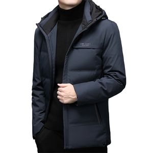 冬季新款羽绒棉服厚款外套连帽休闲外套男士冬装SNNYR866359-P245图片