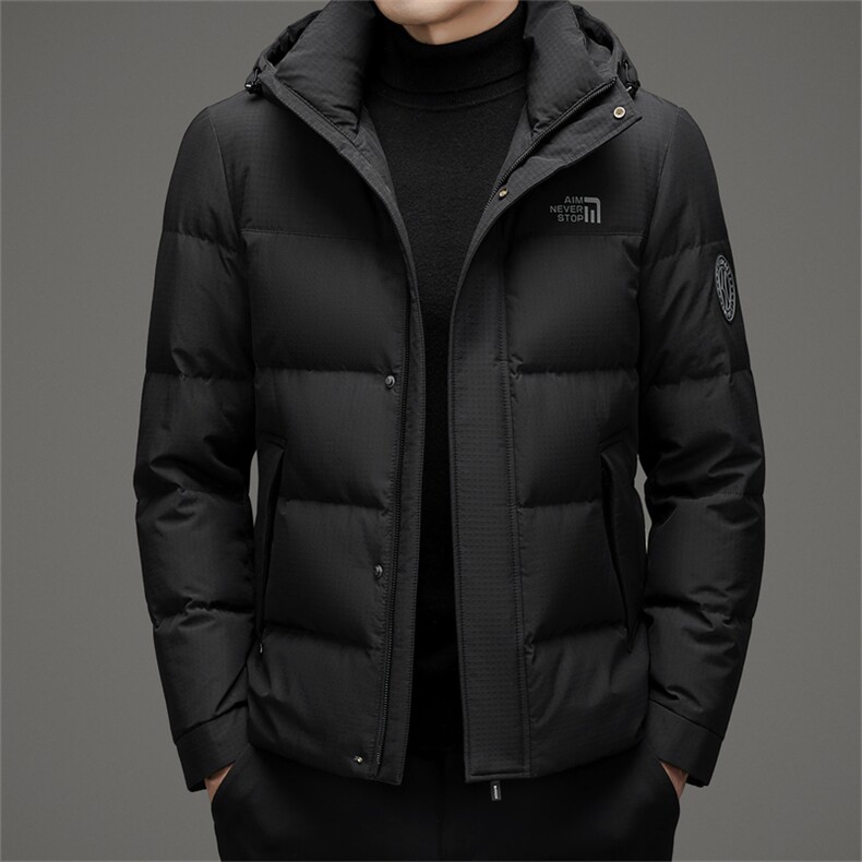 DAJ823-5钱塘2020-2冬季厚款简约休闲中年男士羽绒服P210图片